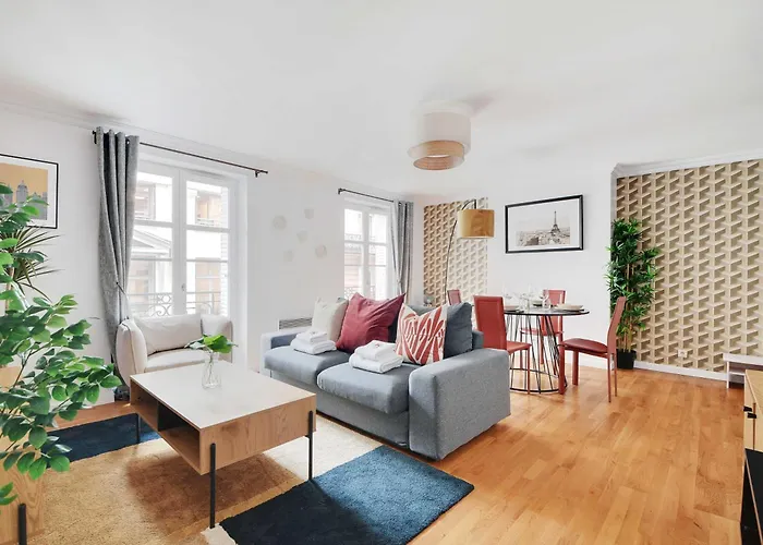 Charming Apartment -1Br-4P- Arc De Triomphe