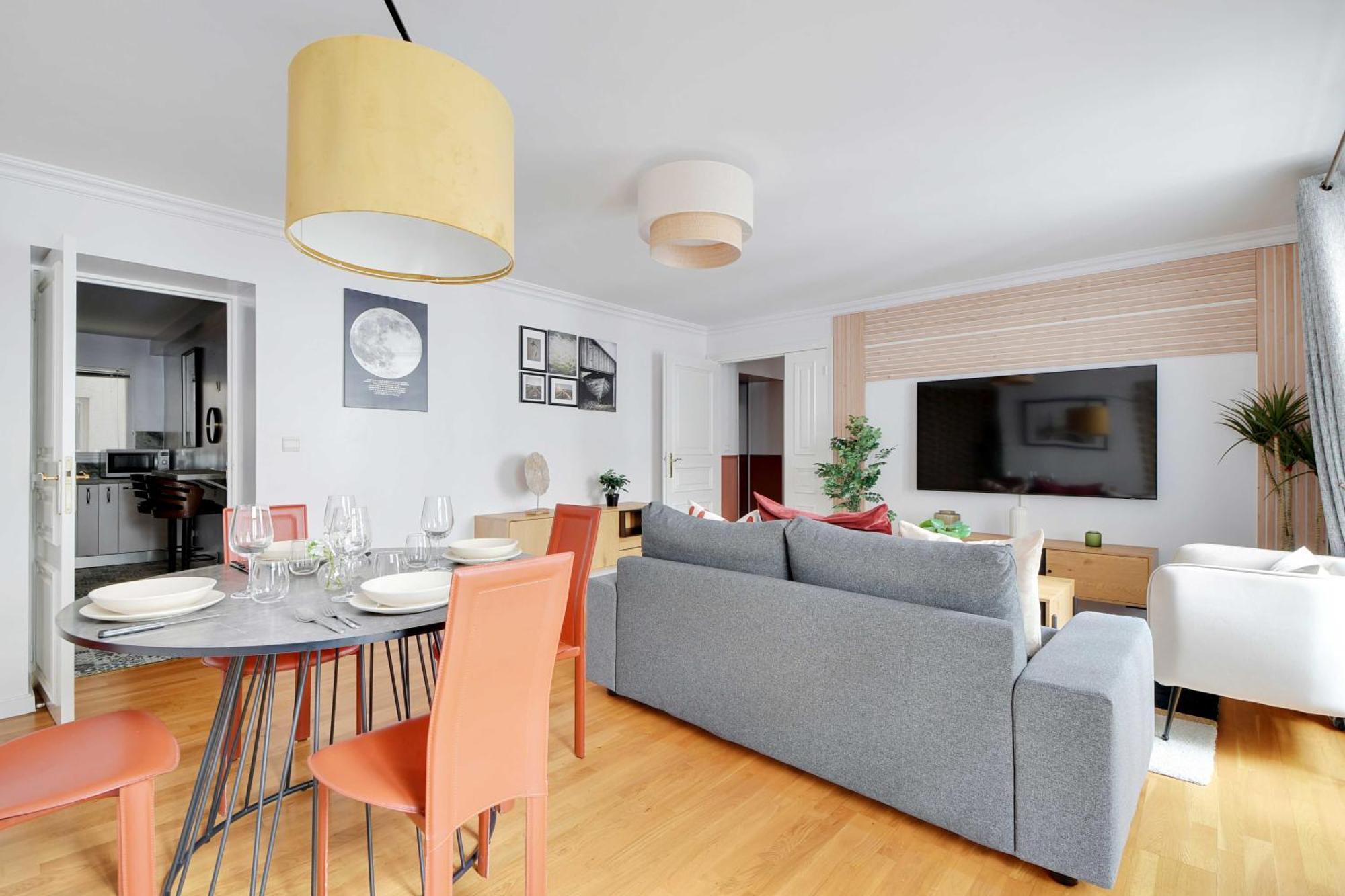Charming -1br-4p- Arc De Triomphe Appartement Parijs