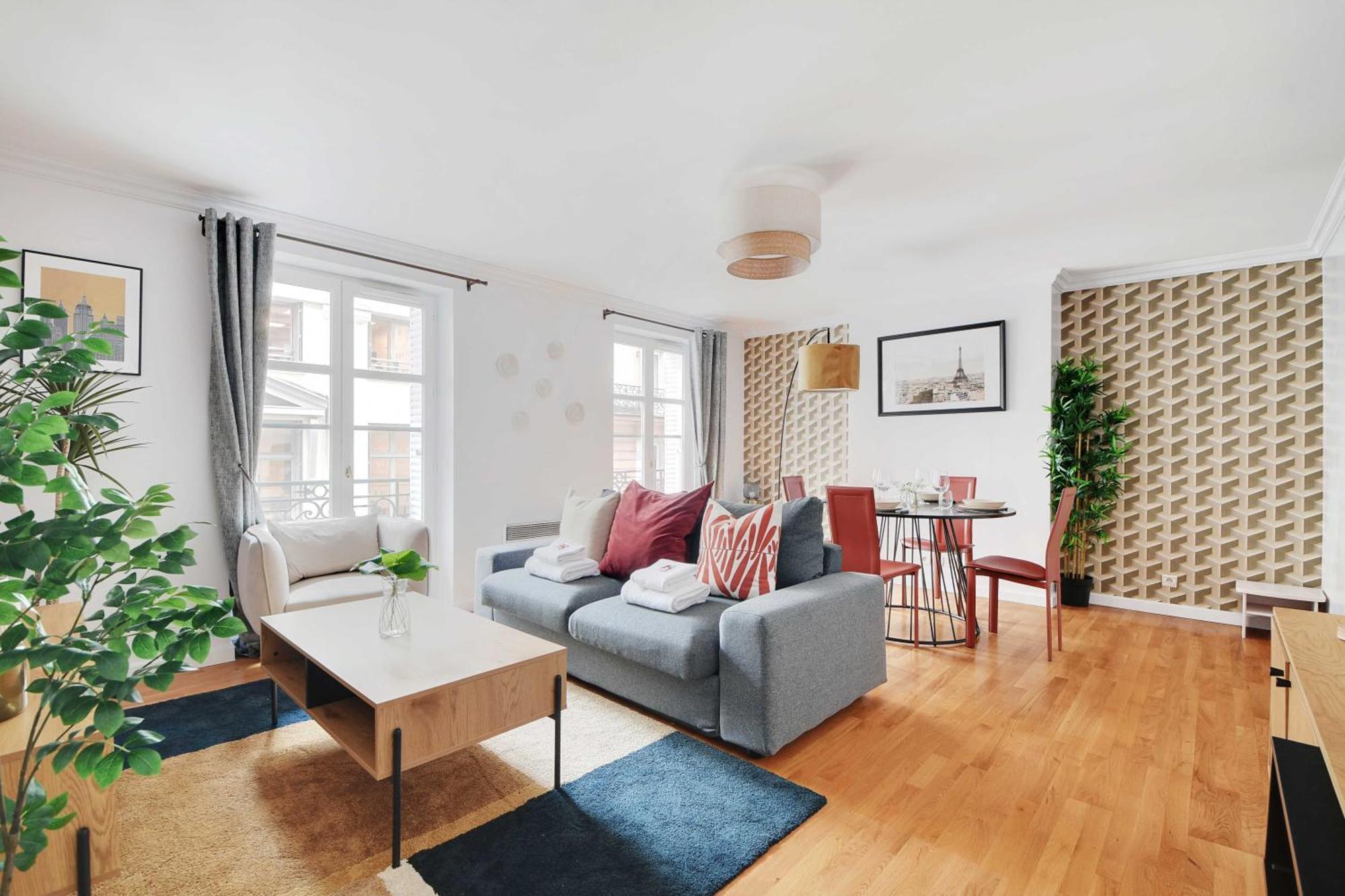 Charming -1br-4p- Arc De Triomphe Appartement *