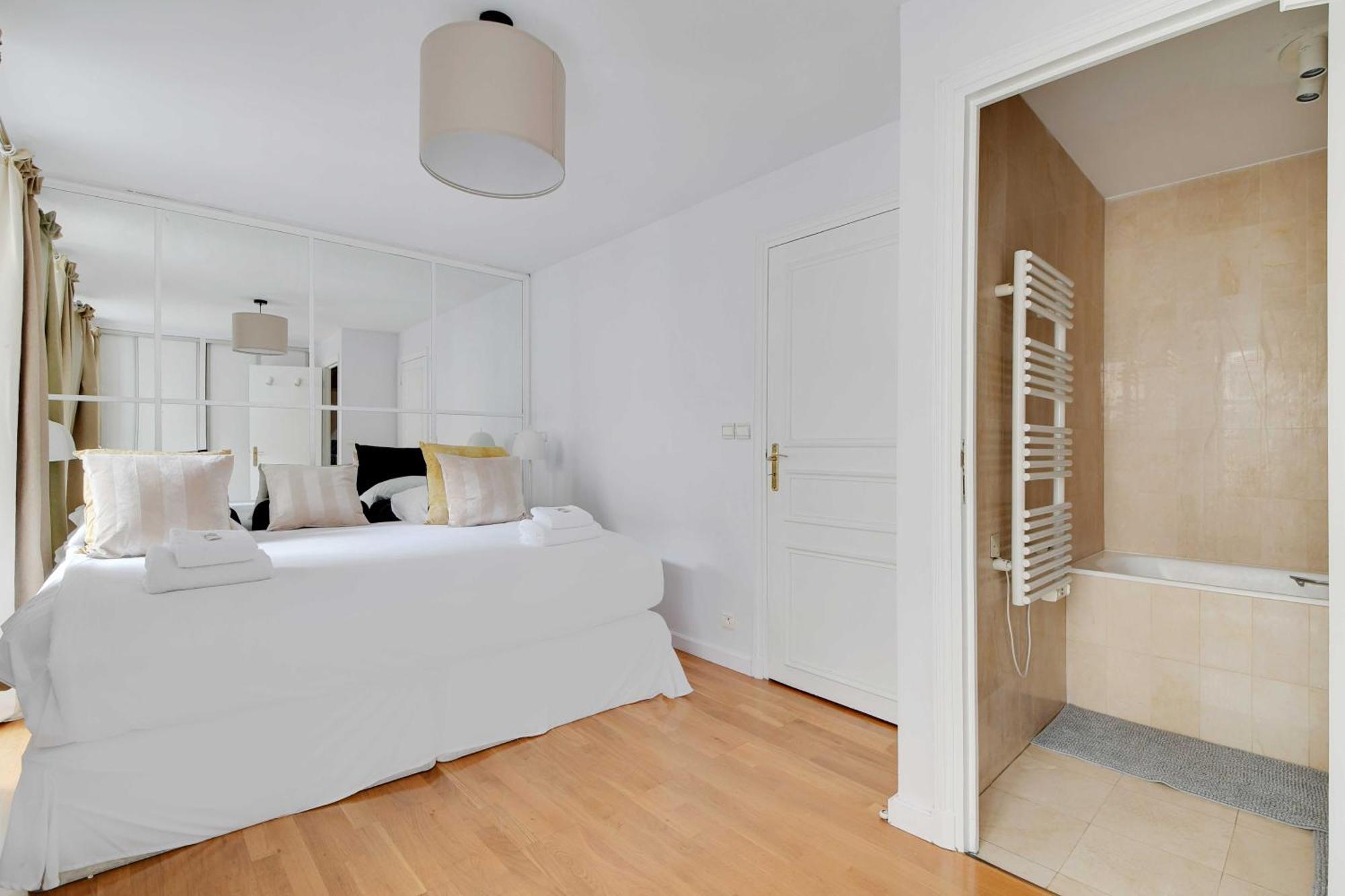 Appartement Charming -1br-4p- Arc De Triomphe Parijs